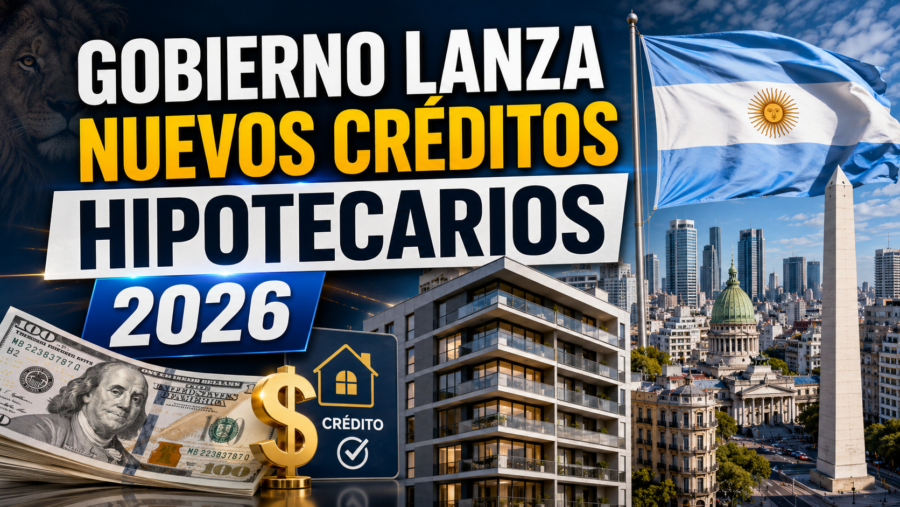 Gobierno lanza nuevos creditos hipotecarios 2026